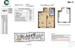 Продам 1-кімнатну квартиру в новобудові, ЖК Варшавський 3, 41.53 м², без ремонту