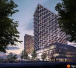 Продам 1-кімнатну квартиру, ЖК Boston Creative House, 43.23 м², без внутрішніх робіт