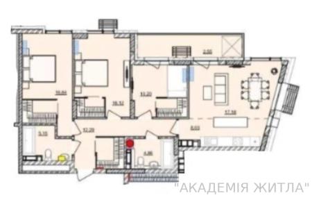 Продам 3-комнатную квартиру, ЖК&nbsp;Метрополис