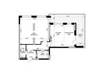 Продам 2-кімнатну квартиру, ЖК Kub29, 86.70 м², без ремонту