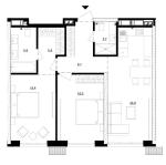 Продам 2-кімнатну квартиру, ЖК Русанівська Гавань, 80 м², без ремонту