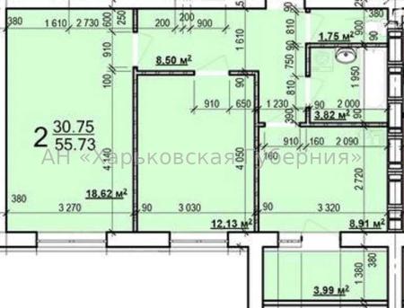 Продам 2-комнатную квартиру, ЖК «Мира-3»