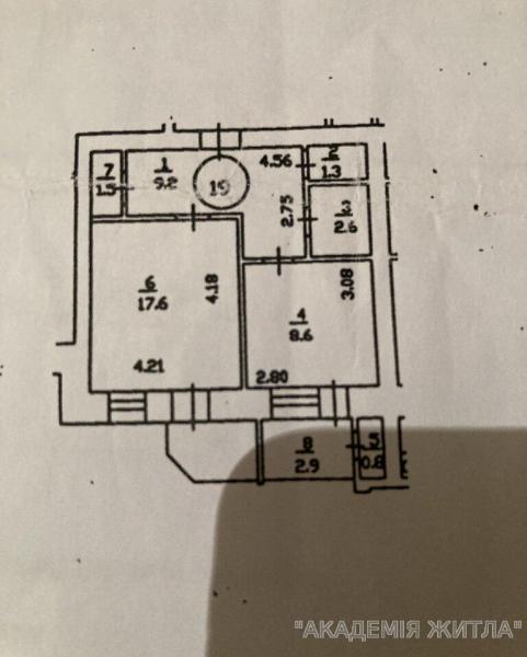 Продам 1-комнатную квартиру