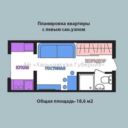 Продам 1-комнатную квартиру