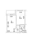 Продам 1-кімнатну квартиру, ЖК «OK'LAND», 44 м², без внутрішніх робіт