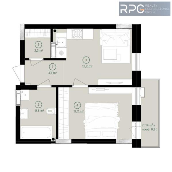 Продам 1-кімнатну квартиру, ЖК&nbsp;Будинок&nbsp;на&nbsp;Вавілових