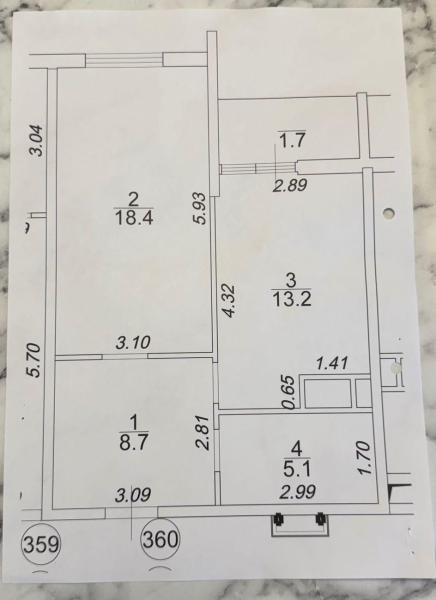 Продам 1-кімнатну квартиру в новобудові, ЖК «Шістдесят п'ята перлина»