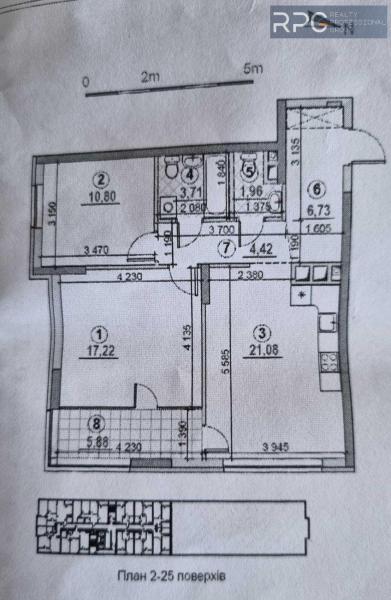 Продам 2-кімнатну квартиру, ЖК Галактика