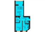 Продам 2-кімнатну квартиру, ЖК Софія Резіденс, 50 м², без внутрішніх робіт
