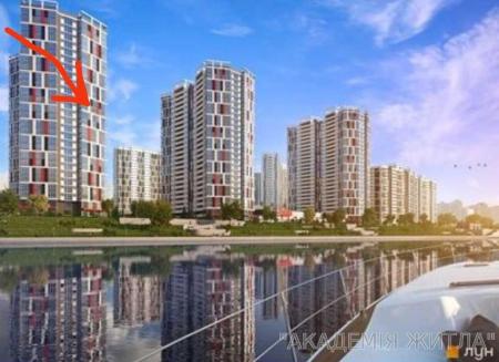 Продам 1-комнатную квартиру в новостройке, ЖК&nbsp;Русановская&nbsp;Гавань