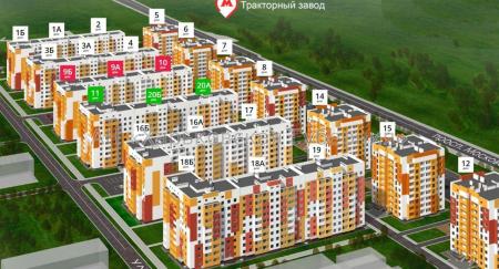 Продам 1-комнатную квартиру в новостройке, ЖК «Мира 2»