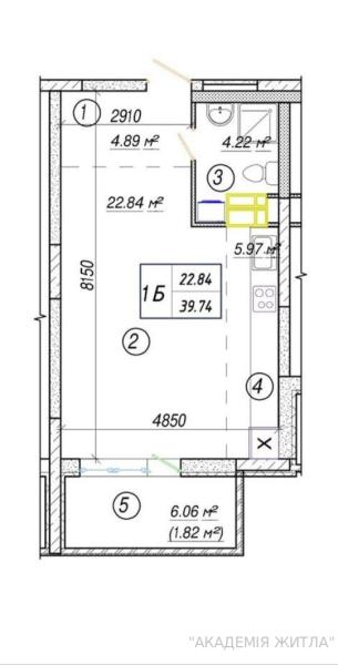 Продам 1-комнатную квартиру, ЖК&nbsp;Вудстория