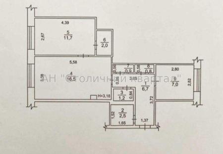 Продам 2-комнатную квартиру
