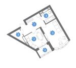 Продам 1-комнатную квартиру, ЖК&nbsp;Family&nbsp;&&nbsp;Friends, 40 м², без ремонта
