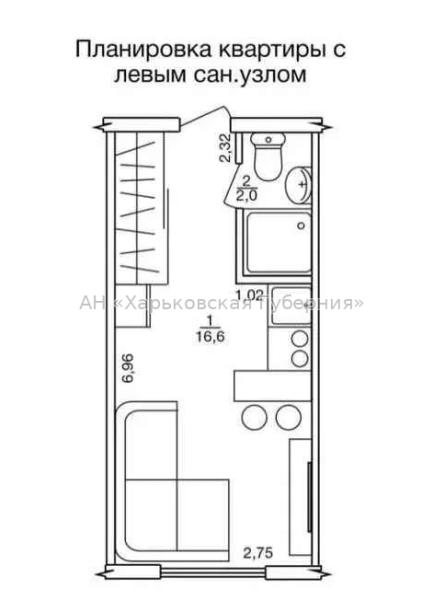 Продам гостинку, ЖК&nbsp;«Воробьевы&nbsp;горы&nbsp;на&nbsp;Полях&nbsp;2»