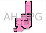 Продам 2-кімнатну квартиру, ЖК Sofia Nova, 65 м², без внутрішніх робіт