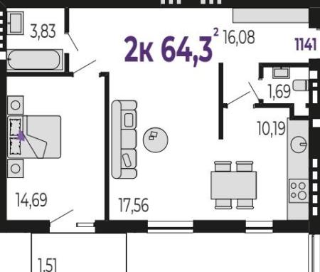 Продам квартиру незданий новобуд, ЖК&nbsp;Долішній