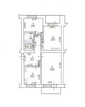 Продам 3-комнатную квартиру, 60.60 м², советский ремонт