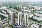 Продам 1-кімнатну квартиру, ЖК Райдужний, 45.60 м², без оздоблювальних робіт