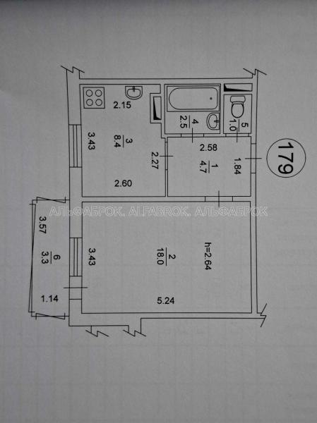 Продам 1-комнатную квартиру