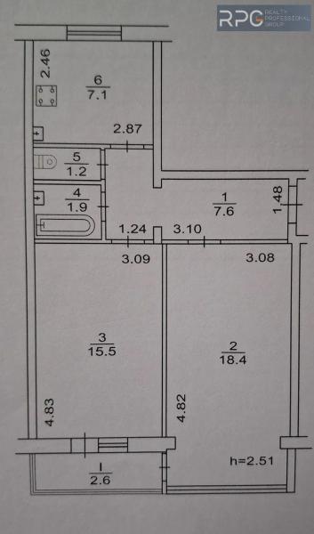 Продам 2-кімнатну квартиру
