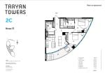 Продам 2-кімнатну квартиру в новобудові, ЖК&nbsp;Taryan&nbsp;Towers, 91.20 м², без ремонту