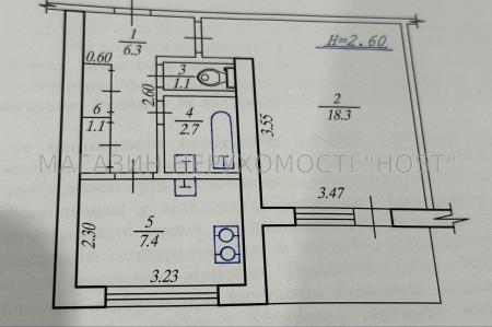 Продам 1-комнатную квартиру