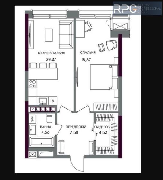 Продам 1-кімнатну квартиру в новобудові, МФК А136 Highlight Tower