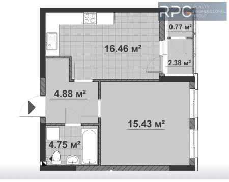 Продам 1-кімнатну квартиру, ЖК Причал 8