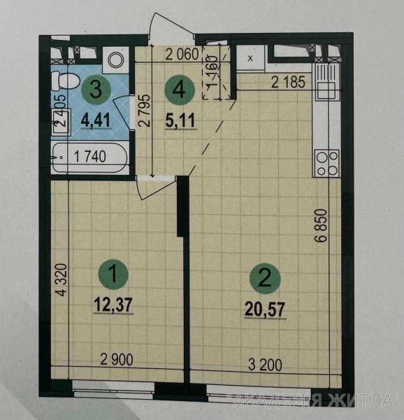 Продам 1-комнатную квартиру в новостройке, ЖК Варшавский 3