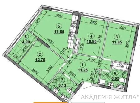 Продам 3-комнатную квартиру