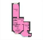 Продам 2-кімнатну квартиру, ЖК Sofia Nova, 65.50 м², без ремонту
