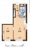 Продам 1-кімнатну квартиру, ЖК&nbsp;Варшавський&nbsp;3, 43 м², без оздоблювальних робіт
