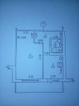 Продам 1-комнатную квартиру, 39.90 м², без отделочных работ