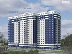 Продам 2-комнатную квартиру, 68.90 м², без отделочных работ