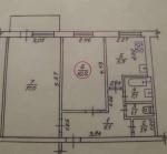 Продам подселение, 19 м², без ремонта