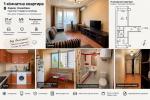 Продам 1-комнатную квартиру, 37 м², капитальный ремонт