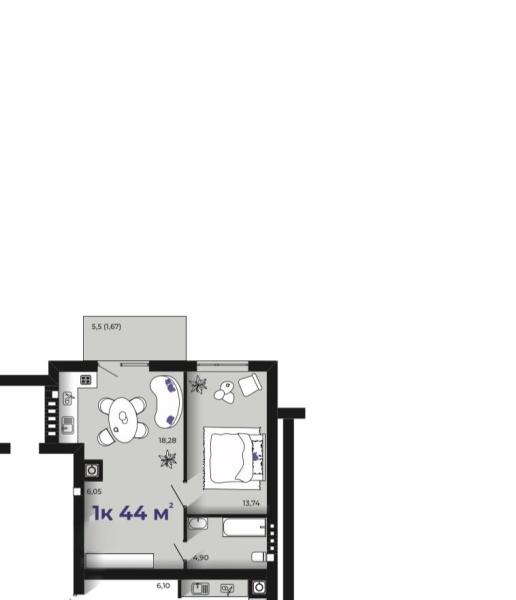Продам квартиру незданий новобуд, ЖК&nbsp;Prostir