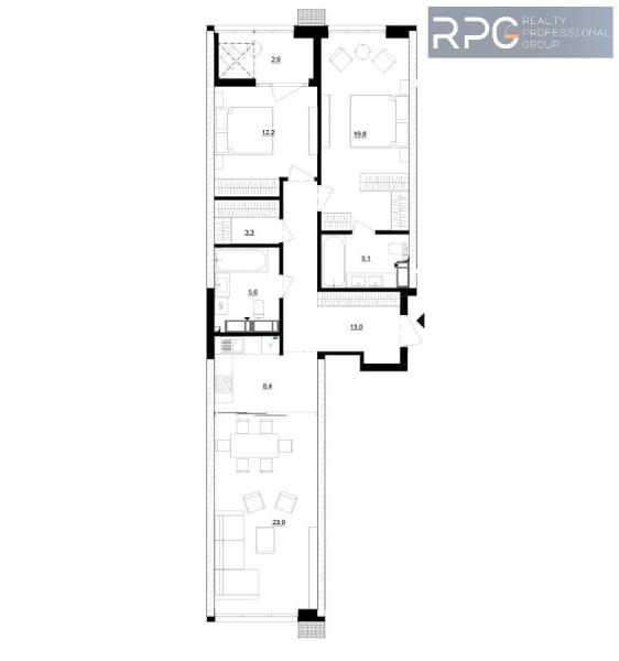 Продам 2-кімнатну квартиру, ЖК Русанівська Гавань