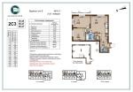 Продам 2-кімнатну квартиру в новобудові, ЖК Варшавський 3, 65 м², без ремонту