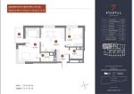 Продам 2-кімнатну квартиру, ЖК&nbsp;7&nbsp;Kvartal, 71 м², без внутрішніх робіт