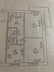 Продам 2-комнатную квартиру, 52 м², советский ремонт