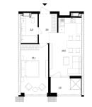 Продам 1-кімнатну квартиру, ЖК Русанівська Гавань, 50.50 м², без ремонту