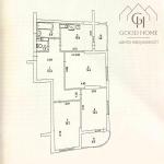Продам 3-кімнатну квартиру, ЖК Крушельницької, 11, 15, 15а, 15б, 15в, 82.90 м², косметичний ремонт