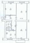 Продам 3-комнатную квартиру, 75 м², косметический ремонт