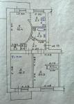 Продам 3-комнатную квартиру, 75.30 м², косметический ремонт