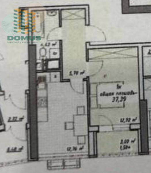 Продам 1-кімнатну квартиру, ЖК «Атмосфера»