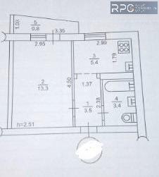 Продам 1-кімнатну квартиру