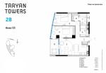 Продам 2-кімнатну квартиру, ЖК&nbsp;Taryan&nbsp;Towers, 83.09 м², євроремонт