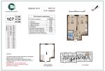 Продам 1-комнатную квартиру, ЖК&nbsp;Варшавский&nbsp;3, 41 м², без ремонта